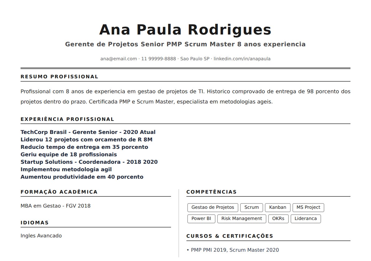 Preview template