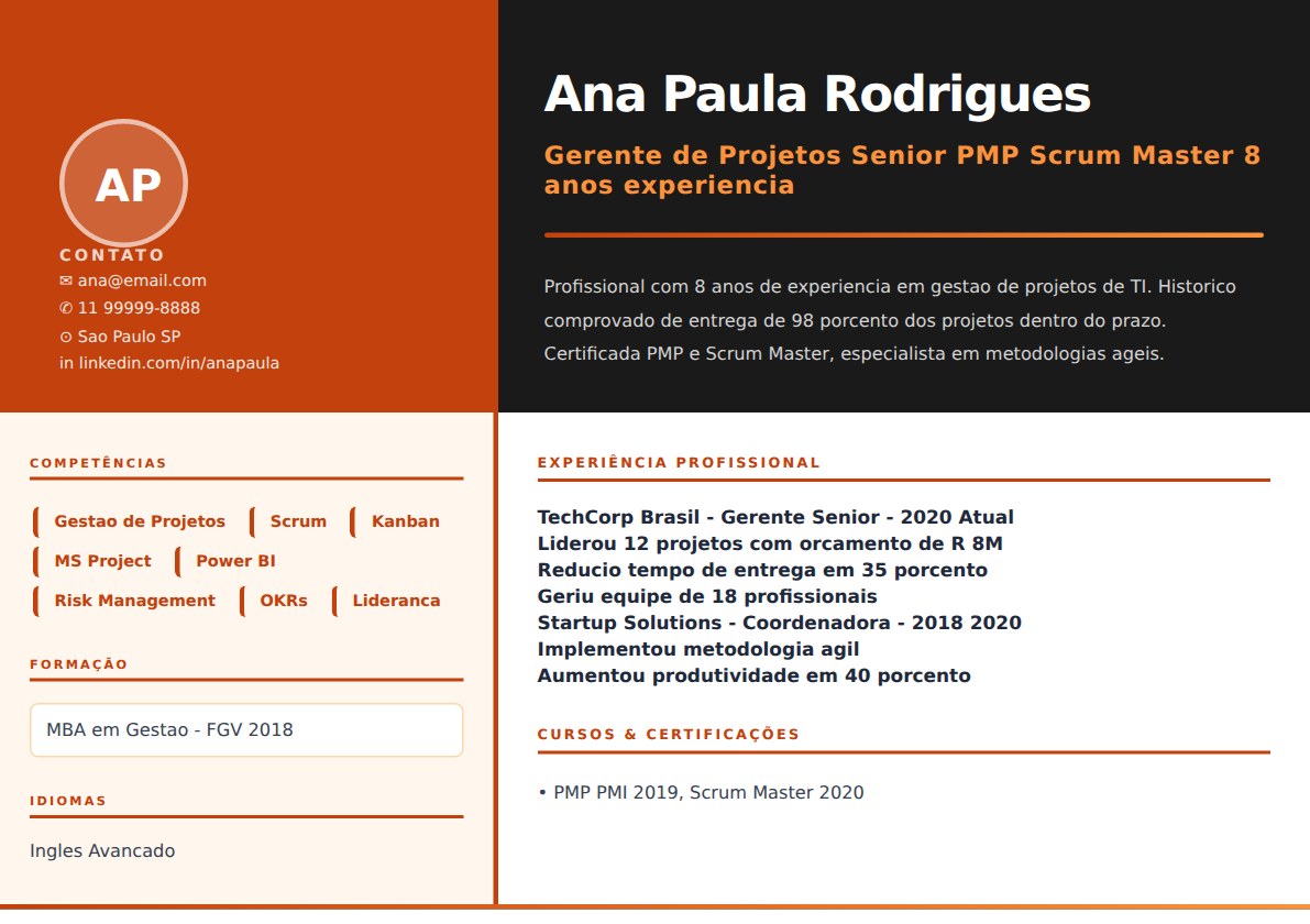 Preview template