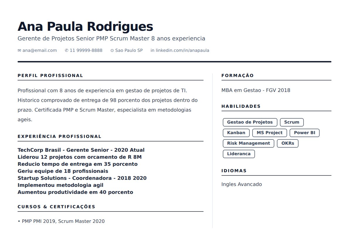 Preview template